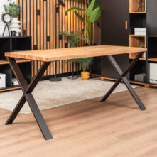 stół premium z nogami w kształcie X