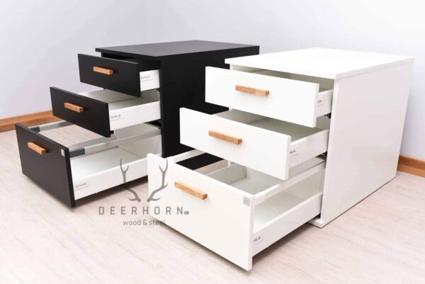 Schreibtischschrank mit Schubladen
