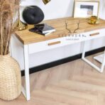 weißer Schminktisch für das Schlafzimmer