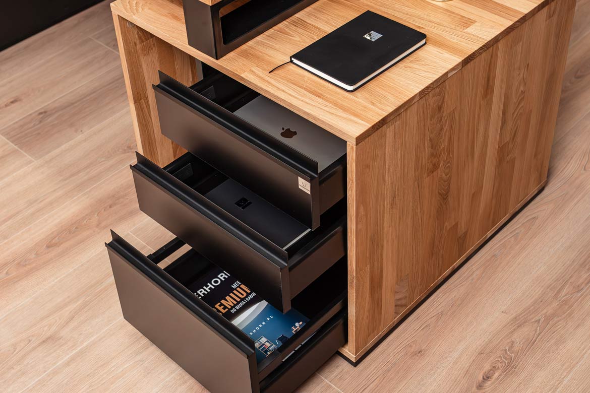 biurko-dla-dwoch-osob-z-szufladami biurko dla dwóch osób z szufladami