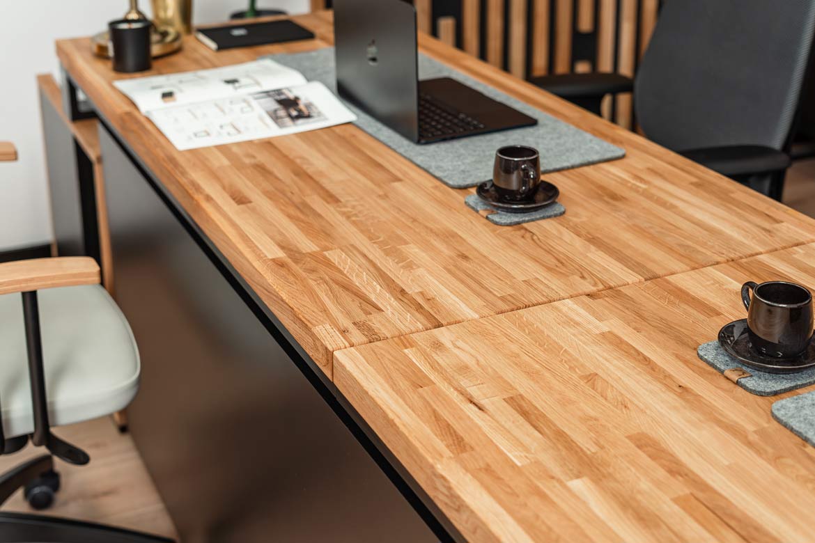 biurko-z-dwoma-blatami-drewnianym biurko z dwoma blatami drewnianymi