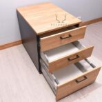 Loft, Büroschrank mit Schubladen