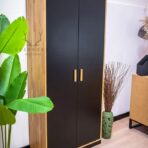 Massiver Loft-Aktenschrank