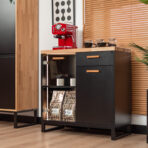 podświetlana szafka pod ekspres