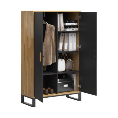 szafa z miejscem na dokumenty i ubrania