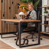 elegancki zestaw biurowy mebli