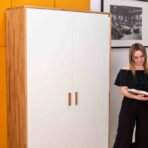 klasyczna biała szafa