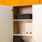 kompaktowa szafa biała