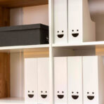 skandynawska szafa dwudrzwiowa