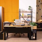 eleganckie biurko drewniane