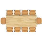 Stół konferencyjny z regulowaną wysokością do pracy 250x100