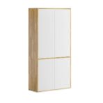 weißer Kleiderschrank