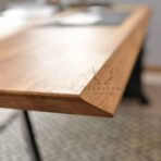 hinterschnittene Holzplatte