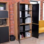 Schrank für die Studie