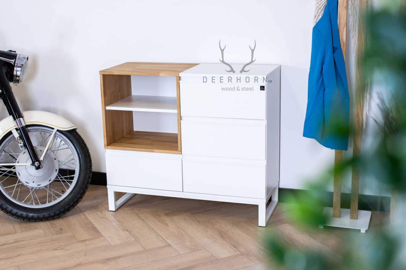 biala_Schrank_Büro Bürokommode weiß