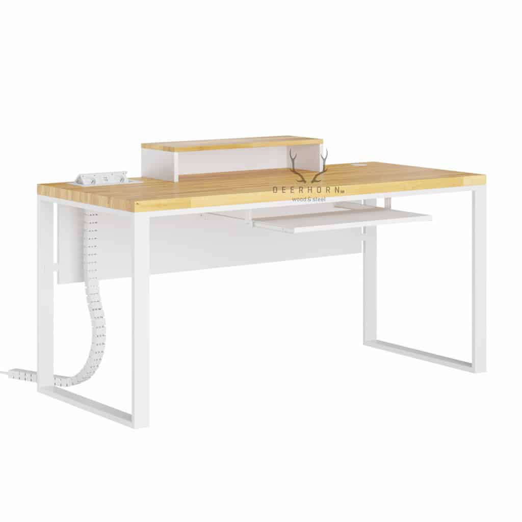 biale biurko loft 2 1