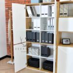 weiße Premium-Garderobe