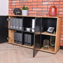 Bürokommode aus Holz