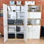 weißer Kleiderschrank