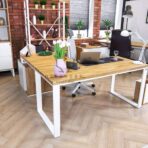 Loft-Eckschreibtisch