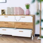 Holzkommode weiß