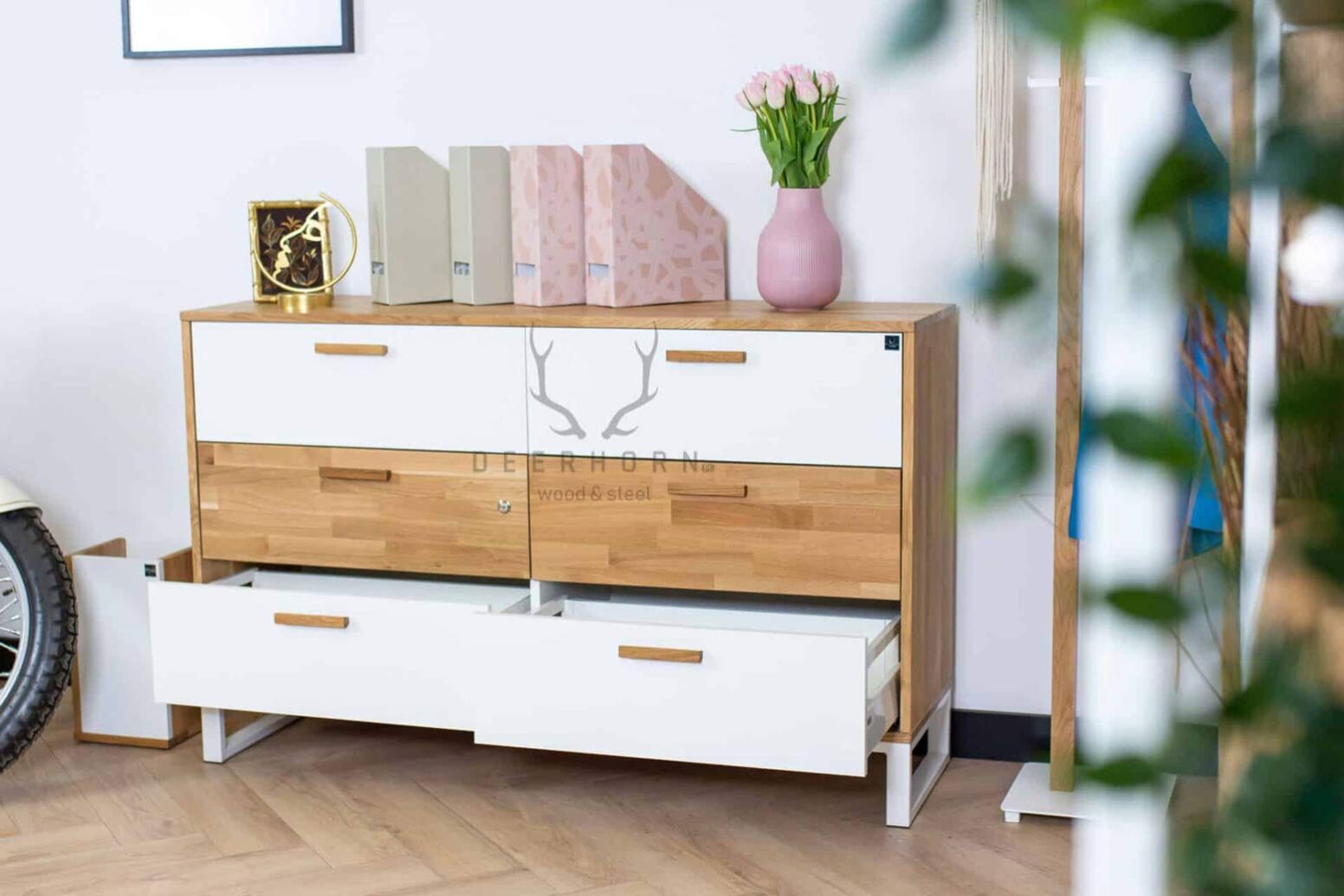 Kommode_Holz_Weiß Holzkommode weiß