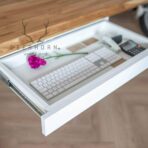 Schreibtischschublade weiß