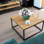 Couchtisch Holz Metall