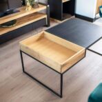 Loftbank mit Regal