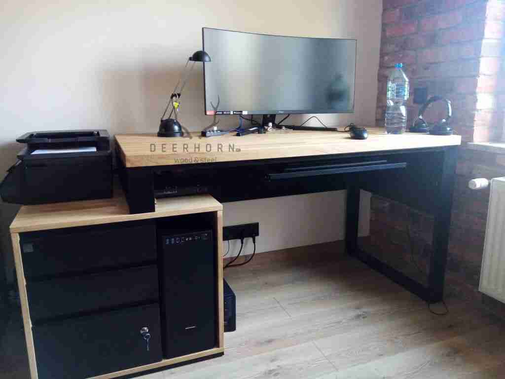 biurko loft industrialne