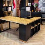 Eck-Loft-Schreibtisch