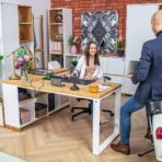 Designer-Schreibtisch