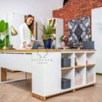 ergonomischer Schreibtisch