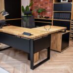Eck-Loft-Schreibtisch