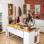 Designer-Schreibtisch