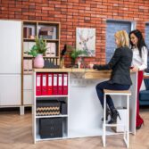 Rezeption eines Schönheitssalons