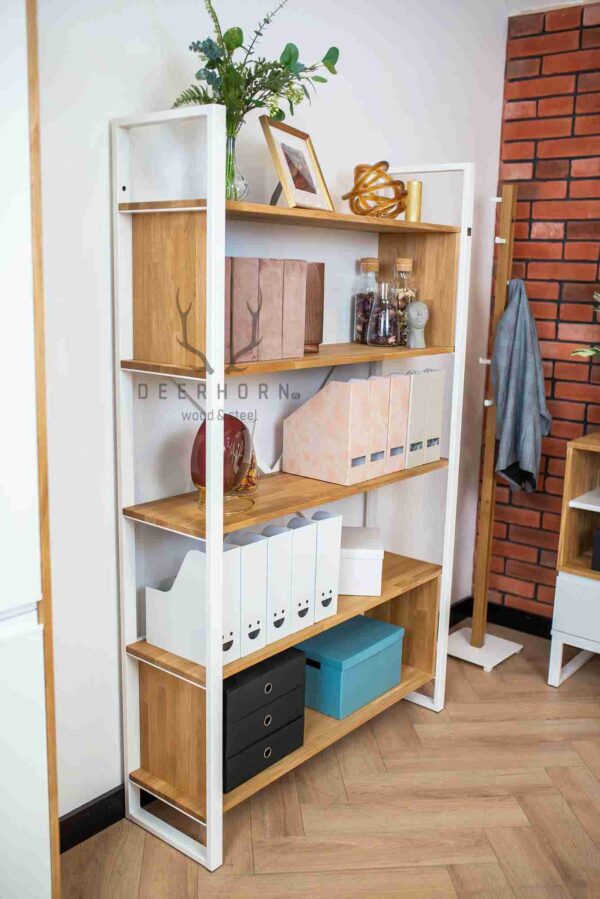 bücherregal mit regalen