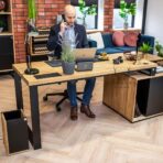 Schrank-Schreibtisch