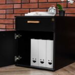 offener Schreibtischschrank