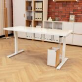 Schreibtisch in Weiß