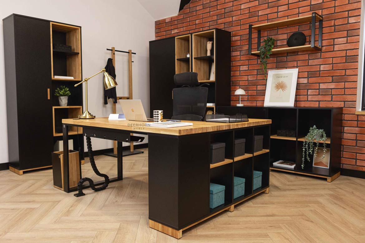 Schreibtisch Ihrer Träume -loft Eckschreibtisch| Deerhorn Möbel