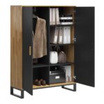 Bürogarderobe für Kleidung und Akten. Breite 118cm