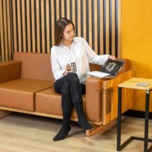zweisitziges Sofa für Büro, Wartezimmer