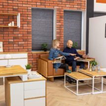 zweisitziges Bürosofa