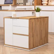 Computertisch mit Schubladen