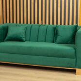 3-Sitzer Sofa, flaschengrün