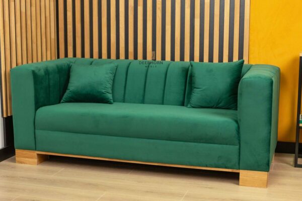 3-Sitzer Sofa, flaschengrün