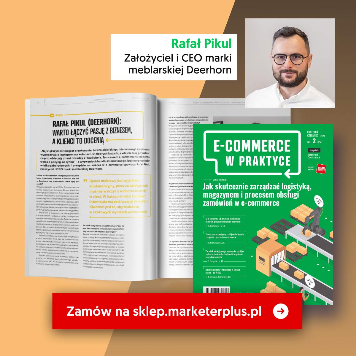 Rafał Pikul Deerhorn – Interview für Marketer+