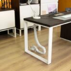 Schreibtisch aus weißem Ebenholz