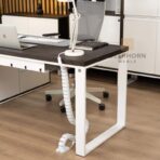 Weiße Möbel für ein kleines Büro